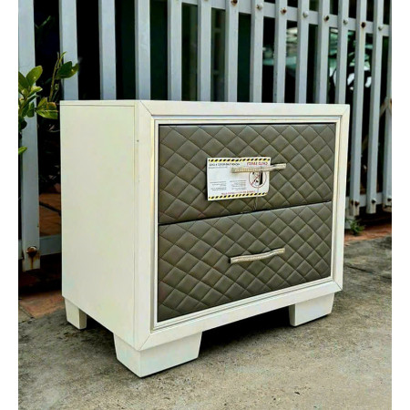 B2025W-040 : Tủ Đầu Giường + 2 Ngăn Kéo 